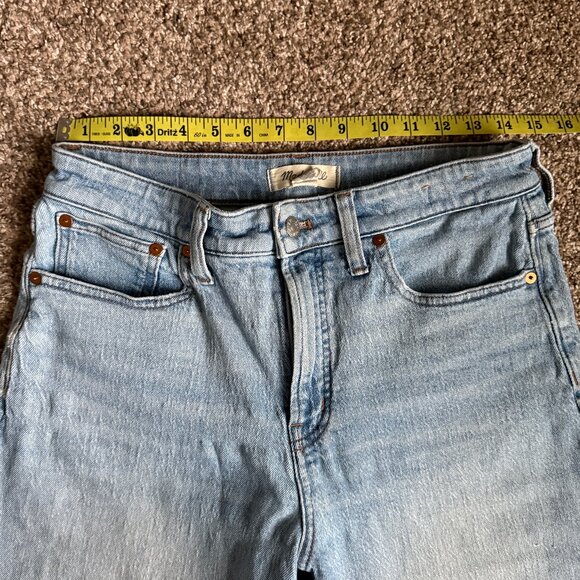 Madewell The Curvy Perfect Vintage Wide-Leg Crop Jean, Size 29, Altoona Wash - Picture 6 of 16
